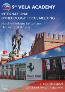 7 October 2023 - 8 October 2023 Bologna, Italy Register Now for VELA 2023 This year's VELA Academy 9th International Focus Meeting will be taking place LIVE in Bologna, Italy on Saturday the 7th of October 2023. Optional hands-on training will take place on Sunday the 8th of October 2023 (spaces are limited). This year we have organised a very special VELA Academy Gala Dinner taking place @ Ferrari Museum Maranello!