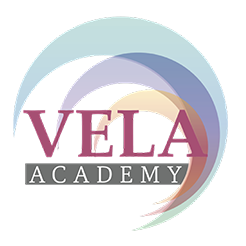Logo Vela Academy 2023